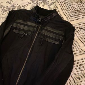 Blanc Noir Moto Jacket